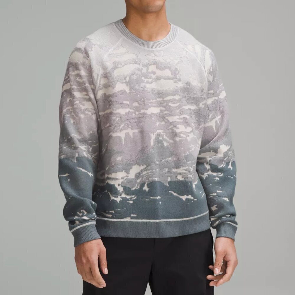 lululemon lab Textured Jacquard Sweater Unisex Limited Edition Soft Heavy - Picture 2 of 15